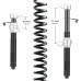 Скоби за пружини - усилени от 23mm - 280mm